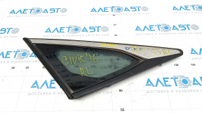 Window blind glass rear left Honda Civic X FC 16-21 4d poke
