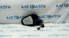 Side mirror left Lincoln Nautilus 19-21 20 pins, turn signal, heated, backlight, auto-dimming, camera, BSM, blue