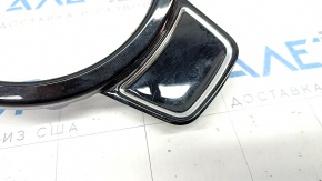 Steering wheel cover Audi A6 C7 12-18 black, scratches