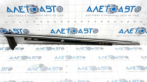 Molding door-glass central front right Audi A6 C7 12-18 chrome