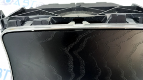Cup holder with ashtray for the front panel of Mercedes GLC 16-19 black wood, cracked, peeling chrome, worn