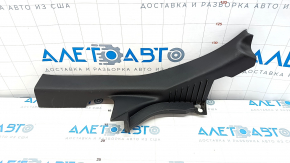 Door sill trim rear right inner Nissan Altima 13-18 black, scratches
