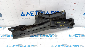 Door sill trim rear right inner Nissan Altima 13-18 black, scratches
