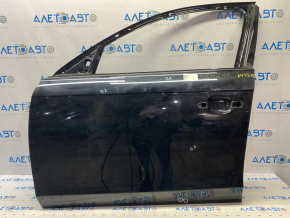 Bare front left door Audi A4 B8 08-16 black LY9B butts, painted