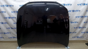 Bonnet bare Audi A6 C7 12-18 aluminum, black LY9B