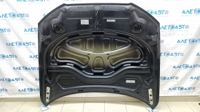 Bonnet bare Audi A6 C7 12-18 aluminum, black LY9B