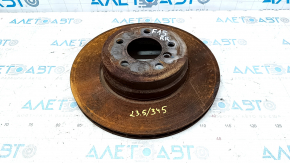 Brake disc rear right BMW X5 F15 14-18 23.5/345mm 4.4T AWD