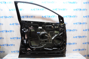 Bare front left door Nissan Murano z52 15- black G41, dented, bump
