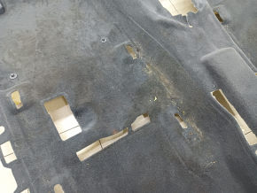 Floor covering Audi A6 C7 12-18 black, dry cleanable