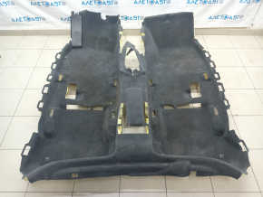 Floor covering Audi A6 C7 12-18 black, dry cleanable