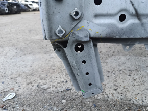 Front right quarter Infiniti QX50 19- on the body, white, dented and broken side member bracket