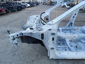 Front left quarter Infiniti QX50 19- on the body, white, dented and broken side member bracket