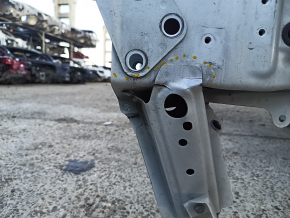 Front left quarter Infiniti QX50 19- on the body, white, dented and broken side member bracket