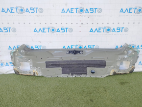 Rear panel Audi A6 C7 12-18 2 parts, black, on the body