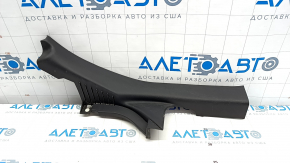 Door sill trim rear left inner Nissan Altima 13-18 black, scratches