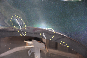 Quarter wing rear left Ford Fusion mk5 13- black UH dents