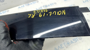 Door trim side rear left Lincoln Nautilus 19-23 front, black gloss, scratches