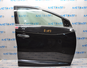 Door assembly front right Nissan Murano z52 15- black G41, dent, bump