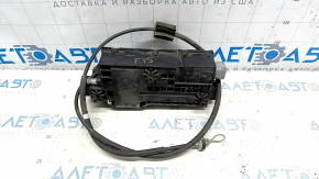 Parking brake mechanism BMW X5 F15 14-18 without cables, without bracket
