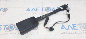 Driver's seat belt latch Ford Focus mk3 15-18 black with sensor, chips, abrasions