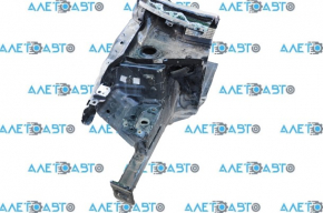 Front right quarter Fiat 500 12-19 black PXR butt