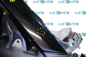 Front right quarter Fiat 500 12-19 black PXR butt