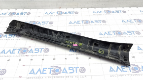 Door sill trim front left Nissan Sentra 13-19 black, scratch