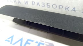 Door sill trim front right Nissan Versa Note 13-19 black, worn