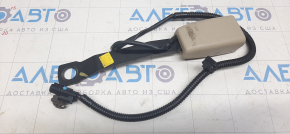 Subaru Legacy 15-19 Driver's Seat Belt Latch Beige With Sensor
