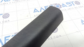 Door sill trim front left Nissan Versa Note 13-19 black, worn