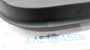 Door trim card front left Audi A6 C7 12-18 leather black, BOSE, scratches, crack