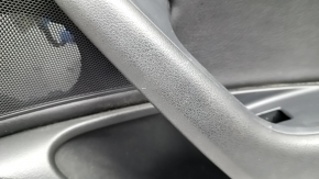 Door trim card front right Audi A6 C7 12-18 leather black, BOSE, scratches, crack