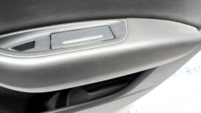 Door trim card rear right Audi A6 C7 12-18 under curtain, leather black, BOSE, scratches