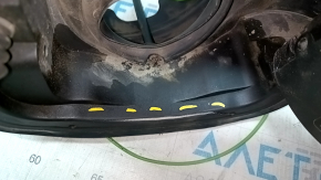 Fuel filler flap assembly with housing BMW X5 F15 14-18 crack, broken fasteners