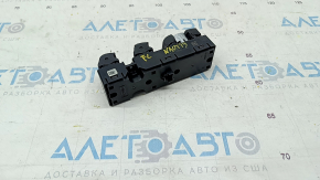 Front left window lift control Lincoln Nautilus 19-23 black, paint peeled off