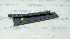 Door trim side front right Lincoln Nautilus 19-23 black gloss, scratches, crack