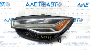 Front left headlight complete Audi A6 C7 16-18 rest LED, sand
