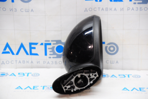 Side mirror left Mini Cooper Countryman R60 10-16 3 pins, black, pokes, broken fasteners connectors