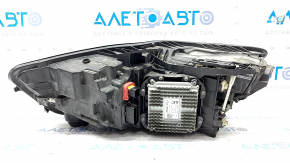 Front right headlight complete Audi A6 C7 16-18 rest LED, sand, cracks