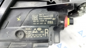 Front right headlight complete Audi A6 C7 16-18 rest LED, sand, cracks