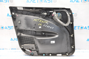 Door trim card front right Mini Cooper Countryman R60 10-12 black, armrest plastic, molding black gloss, scratches