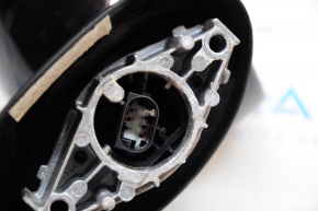 Side mirror left Mini Cooper Countryman R60 10-16 3 pins, black, pokes, broken fasteners connectors
