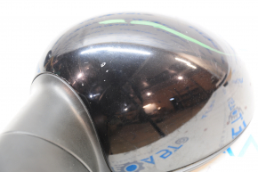 Side mirror left Mini Cooper Countryman R60 10-16 3 pins, black, pokes, broken fasteners connectors