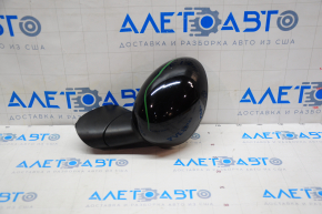 Side mirror right Mini Cooper Countryman R60 10-16 3 pins, black, pokes, scratch, broken connector mounts