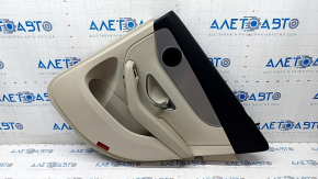 Door trim card rear right Mercedes GLC 16-22 leather beige, without curtain, scratch