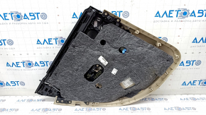 Door trim card rear right Mercedes GLC 16-22 leather beige, without curtain, scratch