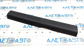 Door sill trim front right Nissan Versa 12-19 usa black, worn