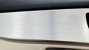 Door trim card front left Mercedes GLC 16-22 beige leather, bumpers, for cleaning