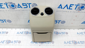 Rear center console trim with air duct Mercedes GLC 16-19 beige