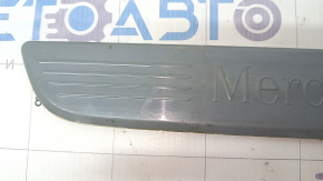 Door sill trim front left outer Mercedes GLC 16-22 chip, scratches, without chrome trim